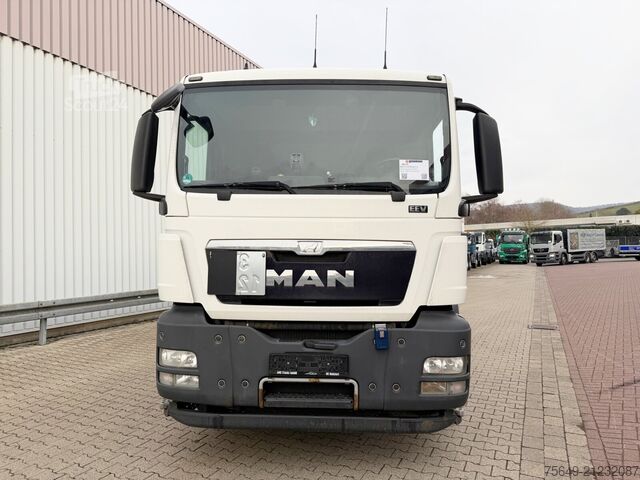 Tank kamyonu MAN TGS 26.440 6x2-4 LL TGS 26.400 6x2-4 LL, EEV, Intarder, Lenk-/Lift, L & F Tank ca. 20000l, 3 Kammern