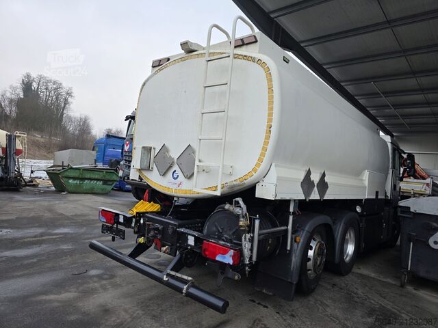 Tank kamyonu MAN TGS 26.440 6x2-4 LL TGS 26.400 6x2-4 LL, EEV, Intarder, Lenk-/Lift, L & F Tank ca. 20000l, 3 Kammern