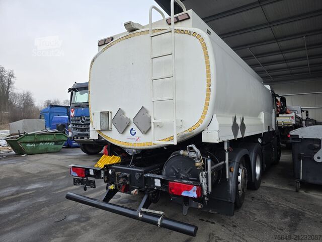 Tank kamyonu MAN TGS 26.440 6x2-4 LL TGS 26.400 6x2-4 LL, EEV, Intarder, Lenk-/Lift, L & F Tank ca. 20000l, 3 Kammern