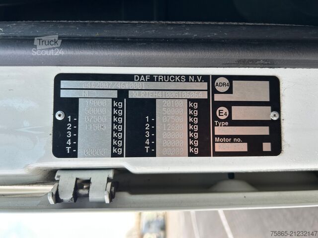 Padrão-SZM DAF XF 440 FT SC / Tacho V2 / 2 Tanks / Night AC / ...