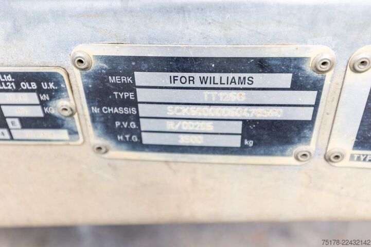 Volquete IFOR WILLIAMS TT126G - KIPPER