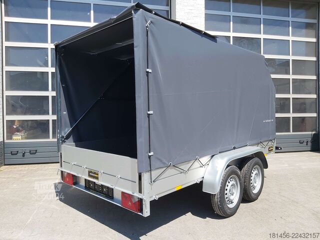 Remolque de turismos Anssems GTT 2000 Alu Hochplane aero grau 301x151x150cm