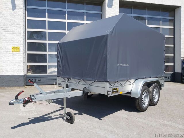 Remolque de turismos Anssems GTT 2000 Alu Hochplane aero grau 301x151x150cm