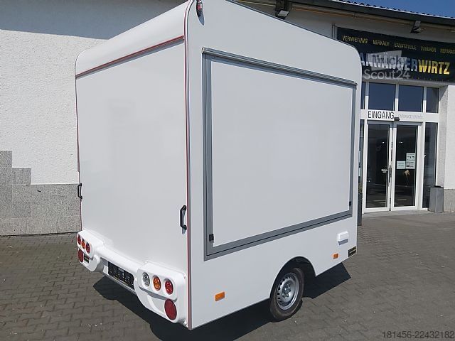 Торговий причіп trailershop Retro Compact Verkauf 250cm verfügbar