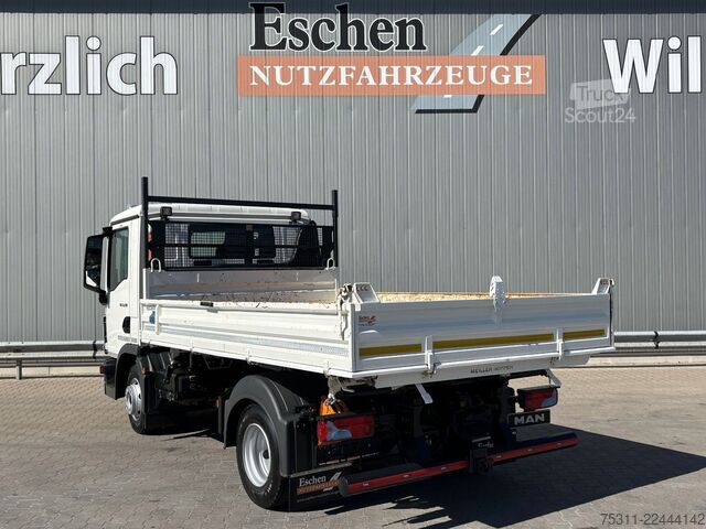 Carrinha basculante trilateral MAN TGL 8.220 BB | MEILLER*3x Sitze*AC*2x AHK*Safety
