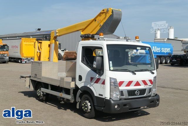 Plataforma de trabalho montada em camião NISSAN NT400 CABSTAR, 11m, Klima, 3 Sitz, Arbeitsbühne