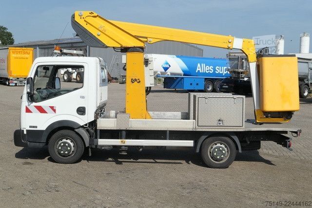Plataforma de trabalho montada em camião NISSAN NT400 CABSTAR, 11m, Klima, 3 Sitz, Arbeitsbühne