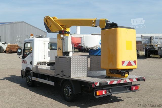 Plataforma de trabalho montada em camião NISSAN NT400 CABSTAR, 11m, Klima, 3 Sitz, Arbeitsbühne
