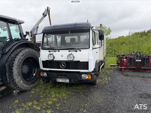 Платформенный трейлер Mercedes-Benz 817 - - 166 000km