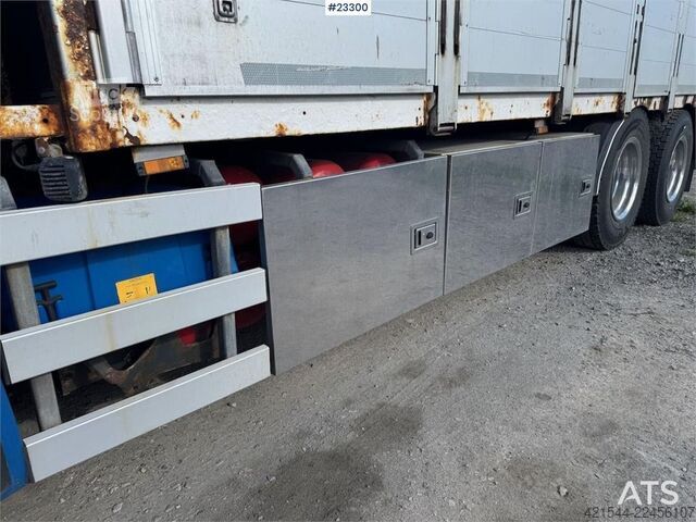 Платформенный трейлер Scania R620 6x4 Planbil
