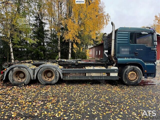 Система крюкообразных рычагов MAN TGA 26.530 6x4 Hooklift Truck Repair Object