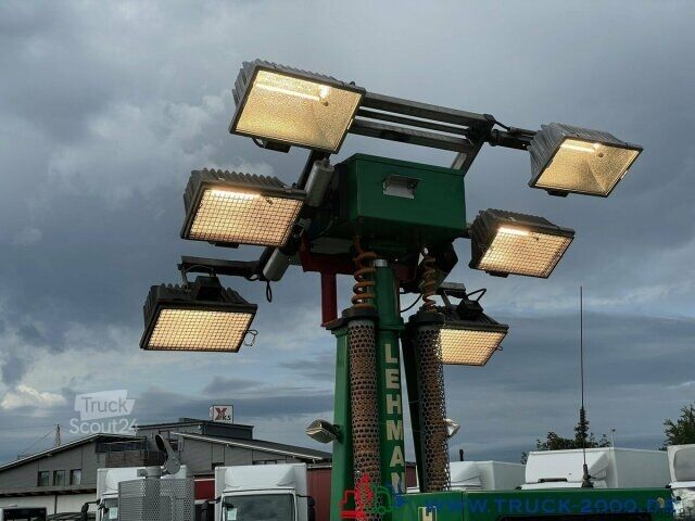 Remorcă Lehmann Lichtmastanhänger + 20 kVA Stromerzeuger