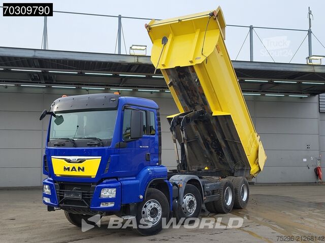 Sklápěč MAN TGS 35.440 8X4 14m3 tipper Steelsuspension Big-...