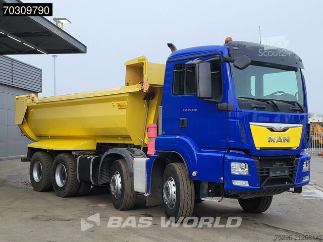 Sklápěč MAN TGS 35.440 8X4 14m3 tipper Steelsuspension Big-...