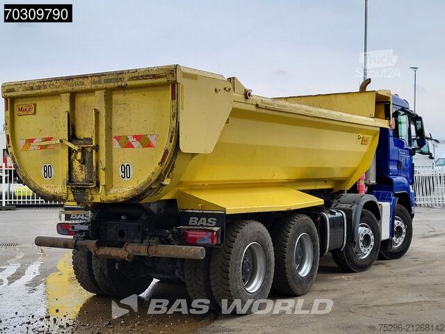 Sklápěč MAN TGS 35.440 8X4 14m3 tipper Steelsuspension Big-...