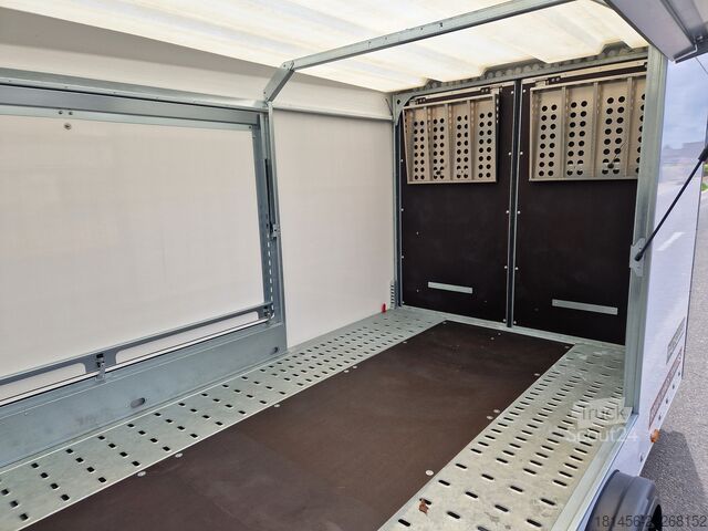 Transportador de vehículos Brian James Trailers Race Sport 340-5000 Leichtmetallräder verfügbar aus Vorrat