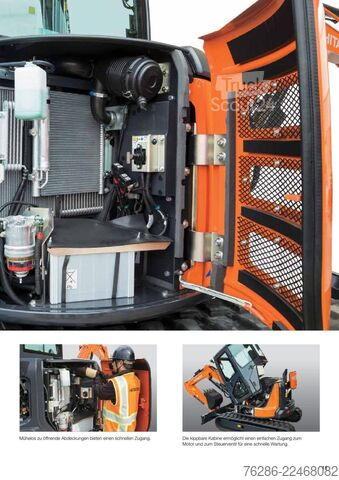 Miniekskavators HITACHI ZX48U-6