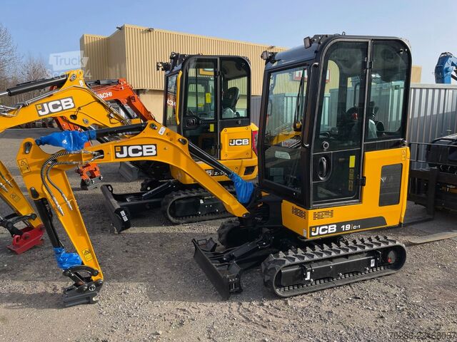 Minikaivinkone JCB 19C-1