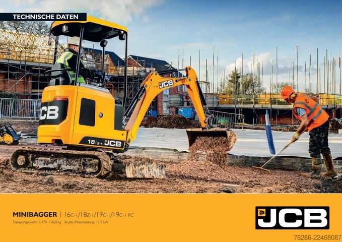 Minikaivinkone JCB 19C-1