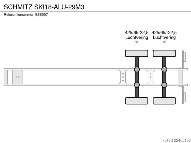 Volquete SCHMITZ SKI18-ALU-29M3