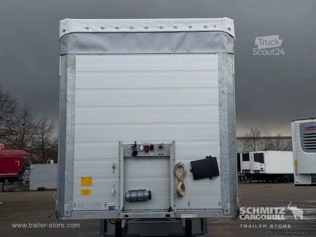 Open semitrailer with tarp Schmitz Cargobull Curtainsider Standard