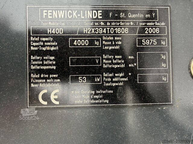 Iekrāvējs Linde H40D