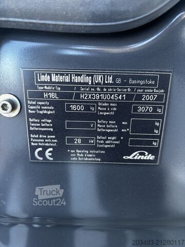 Gaffeltruck Linde H16T-L