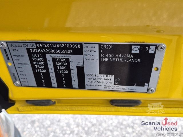 Trattore stradale standard Scania R 450 A4x2NA Highline Smart 2 !