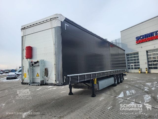 Nyitott ponyvás félpótkocsi Schmitz Cargobull Schiebeplane Standard