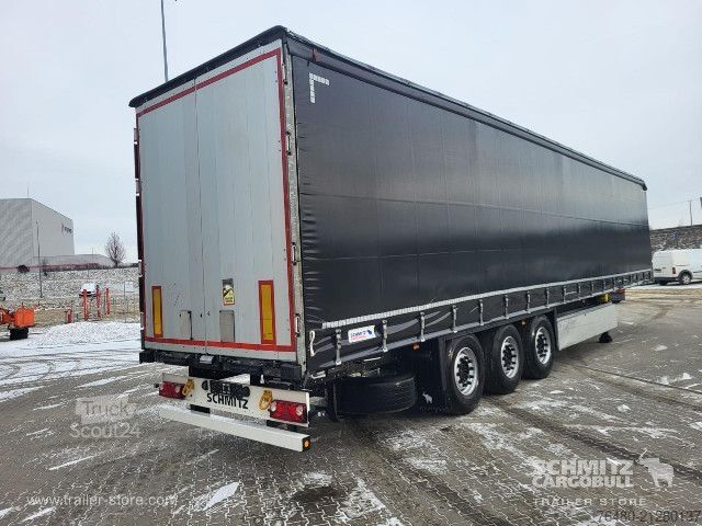 Nyitott ponyvás félpótkocsi Schmitz Cargobull Schiebeplane Standard