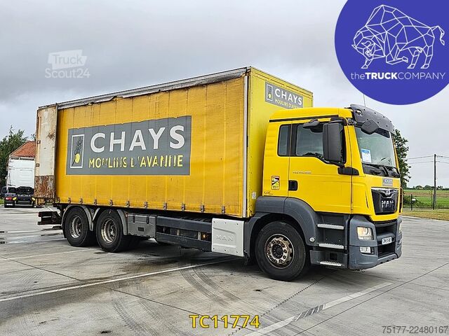 Раздвижной брезент MAN TGS 400