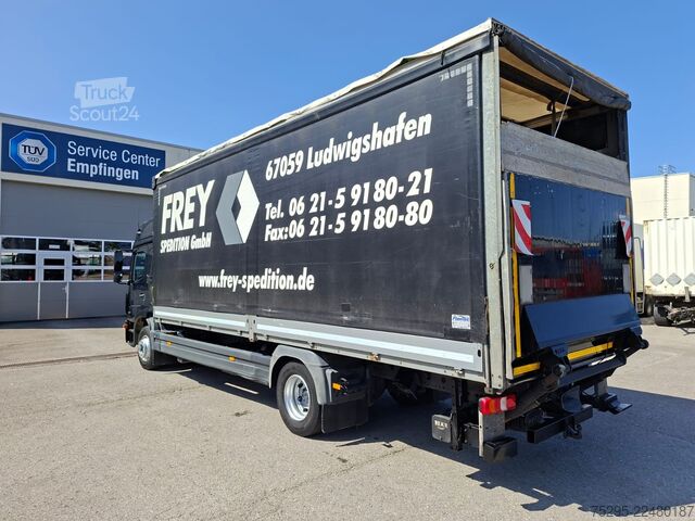 Véhicule utilitaire Mercedes-Benz Atego  1527 großes Haus 1Liege StHz Curtainsider