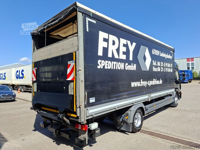 Véhicule utilitaire Mercedes-Benz Atego  1527 großes Haus 1Liege StHz Curtainsider