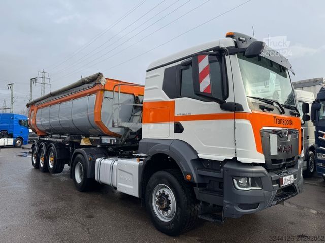 Tracteur routier standard MAN TGS18.470H-Hydrodrive4x4+Schwarzmüller-Thermokip