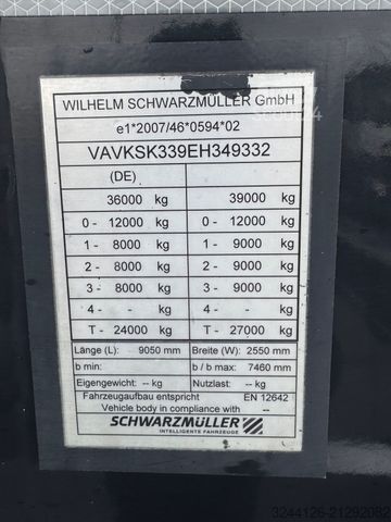 Tracteur routier standard MAN TGS18.470H-Hydrodrive4x4+Schwarzmüller-Thermokip