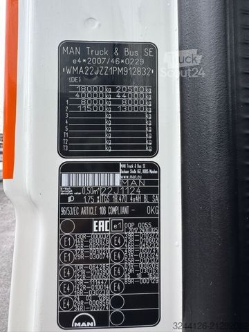 Tracteur routier standard MAN TGS18.470H-Hydrodrive4x4+Schwarzmüller-Thermokip