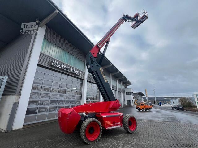 Plate-forme de travail télescopique articulée Magni DTBJ 30 RT 4x4 / 30,3m / 454kg / nur 722h