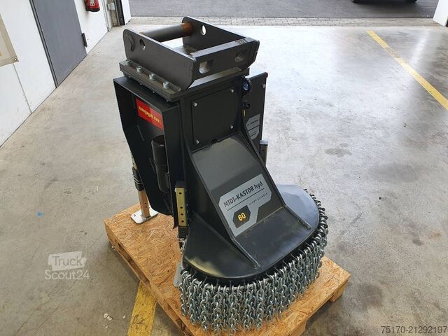 Stubfræser Seppi M. MIDI-KASTOR / Wurzelstockfräse / Stubbenfräse N