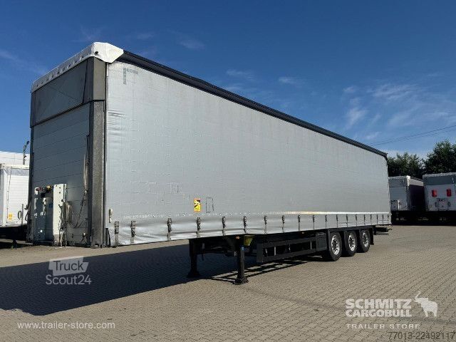 Atvērta puspiekabe ar tentu Schmitz Cargobull Curtainsider Mega