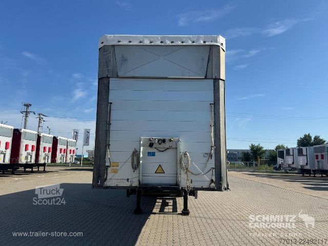 Atvērta puspiekabe ar tentu Schmitz Cargobull Curtainsider Mega