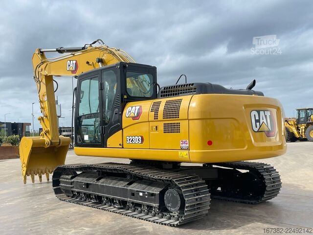 Lánctalpas kotrógép Caterpillar 323D3
