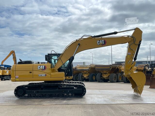 Lánctalpas kotrógép Caterpillar 323D3
