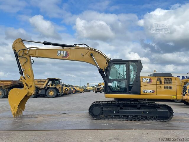 Lánctalpas kotrógép Caterpillar 320D3 GC