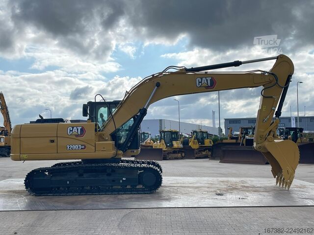 Lánctalpas kotrógép Caterpillar 320D3 GC