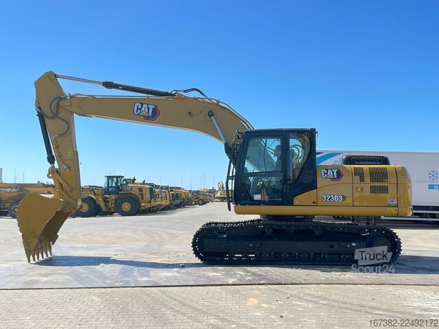 Lánctalpas kotrógép Caterpillar 323D3