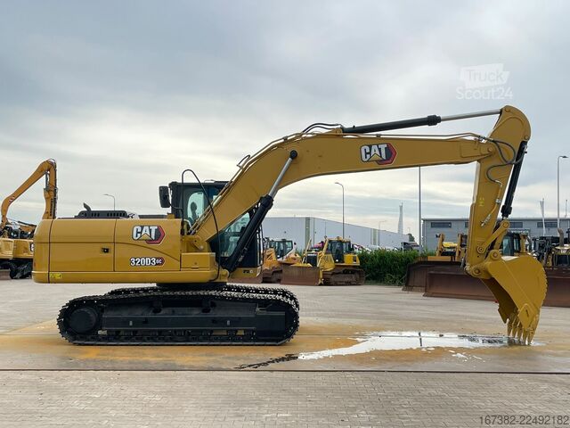 Lánctalpas kotrógép Caterpillar 320D3 GC