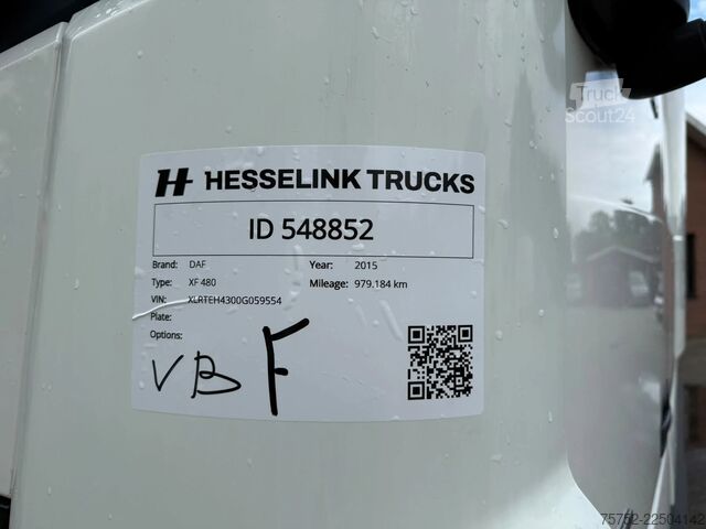 Standard-SZM DAF XF 460 SSC Super Space Retarder 2X tank