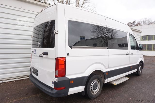 Minibus VOLKSWAGEN Crafter BUS mittellang Hochdach FWD Rampe Klima