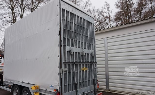 Remorcă cu platformă joasă HUMBAUR HS 654520 BS Stapler-Maschinentransport