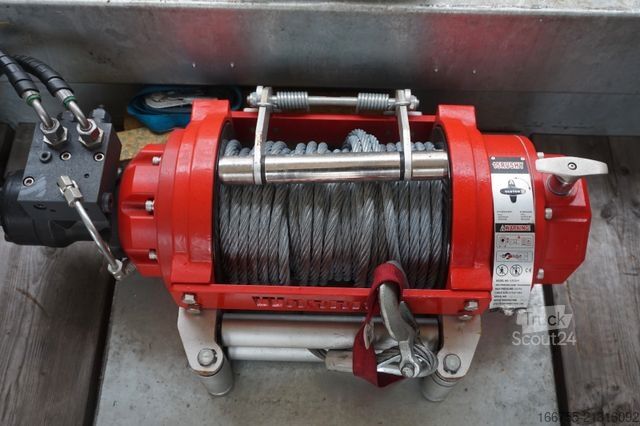 Remorcă cu platformă joasă HUMBAUR HS 654520 BS Stapler-Maschinentransport